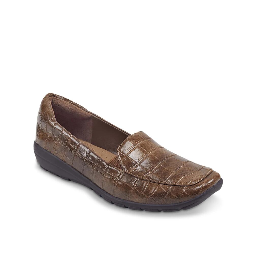 Easy Spirit Abriana Loafer | Women's | Brown Croc Print Cover