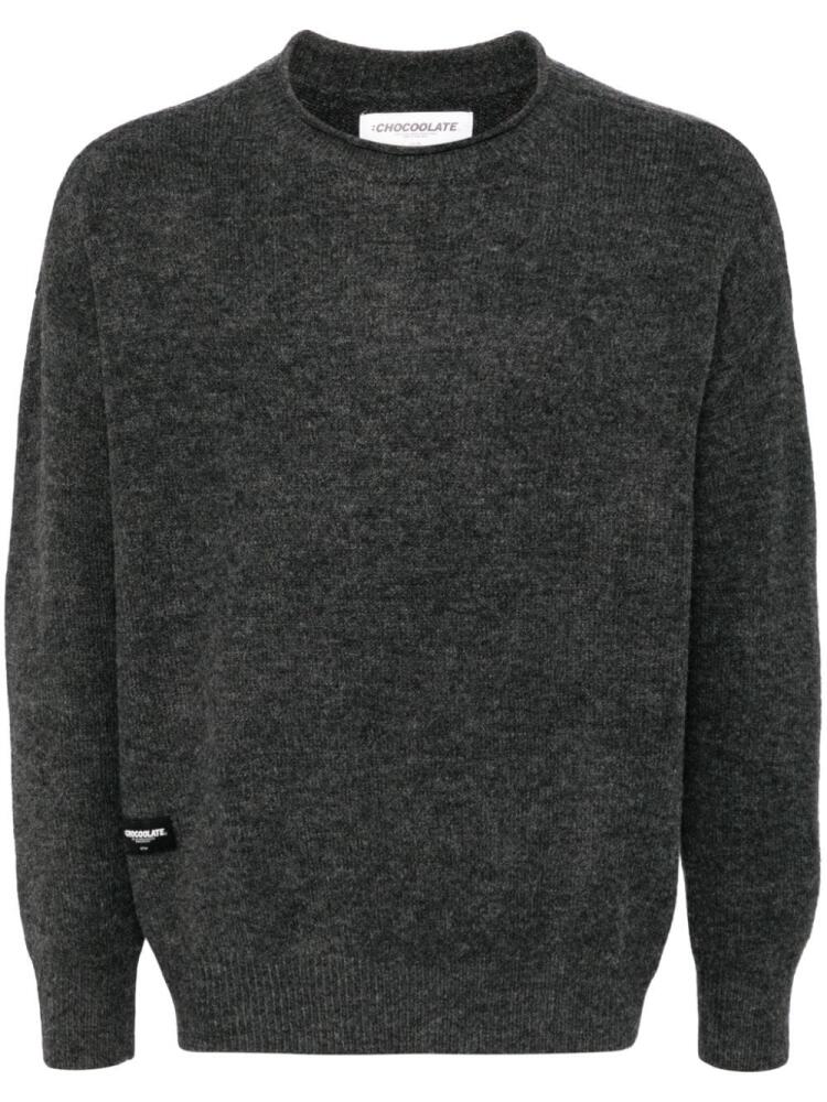 CHOCOOLATE crew-neck jumper - Grey Cover