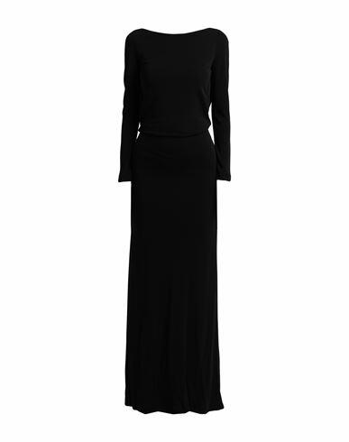 Dsquared2 Woman Maxi dress Black Viscose Cover