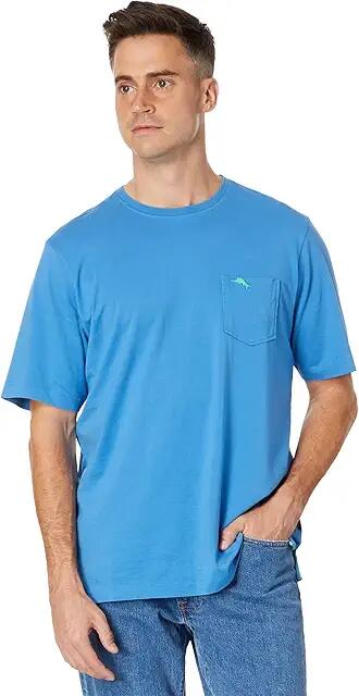 Tommy Bahama New Bali Skyline T-Shirt (Campanula) Men's Short Sleeve Pullover Cover