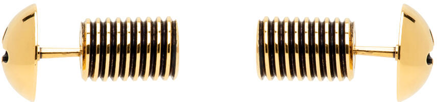 Balenciaga Gold Garage Screw Earrings Cover