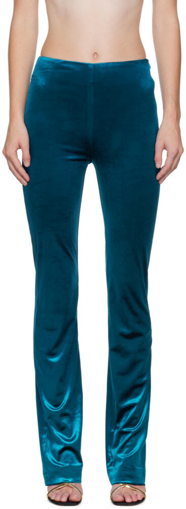 Atlein Blue Slim-Fit Trousers Cover