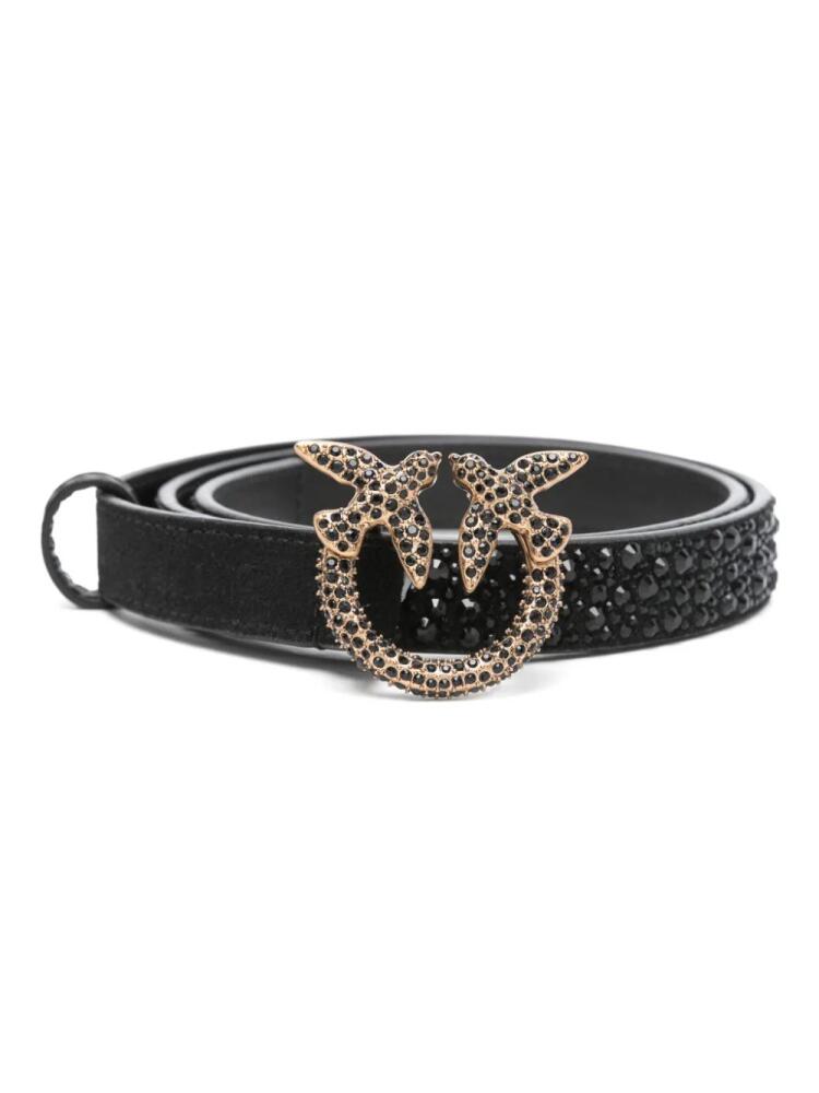 PINKO Love Birds belt - Black Cover