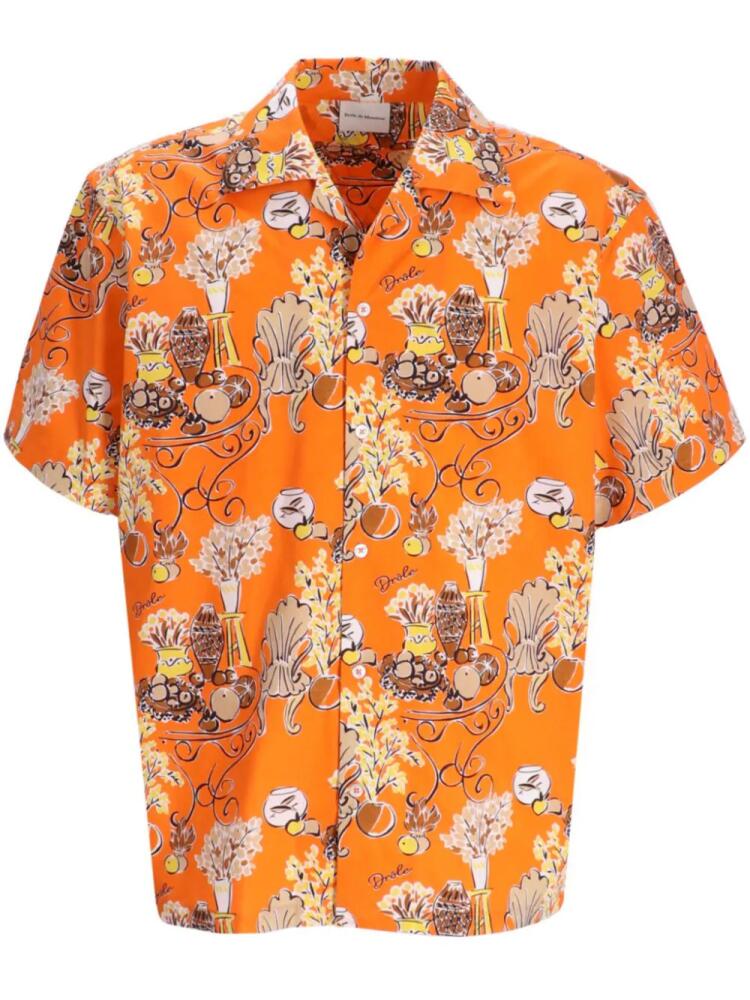 Drôle De Monsieur La Chemise Terrasse shirt - Orange Cover