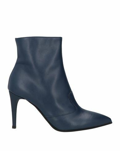 Stele Woman Ankle boots Midnight blue Soft Leather Cover