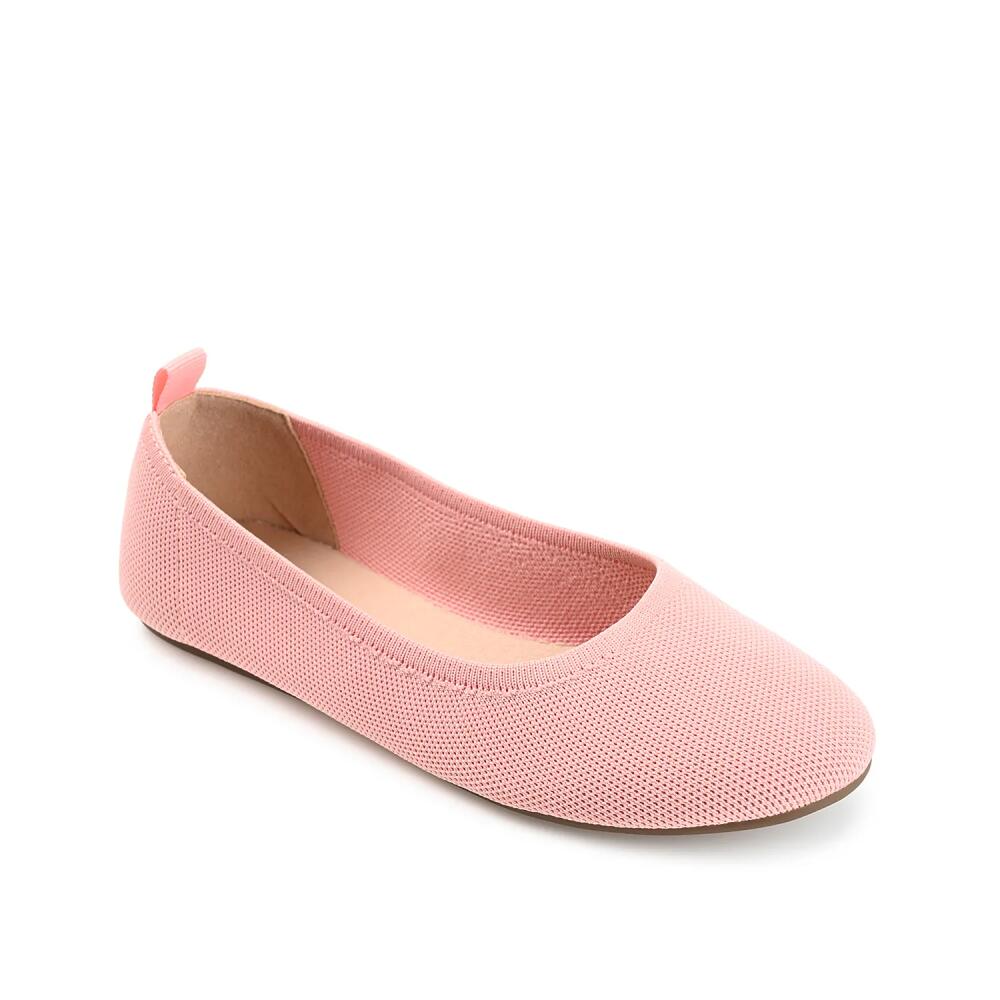 Journee Collection Jersie Foldable Ballet Flat | Women's | Pink Cover