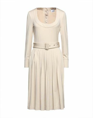 Burberry Woman Midi dress Beige Viscose, Polyamide Cover