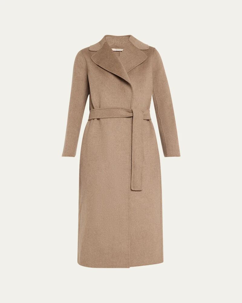 Max Mara Poldo Wool Belted Robe Coat Cover