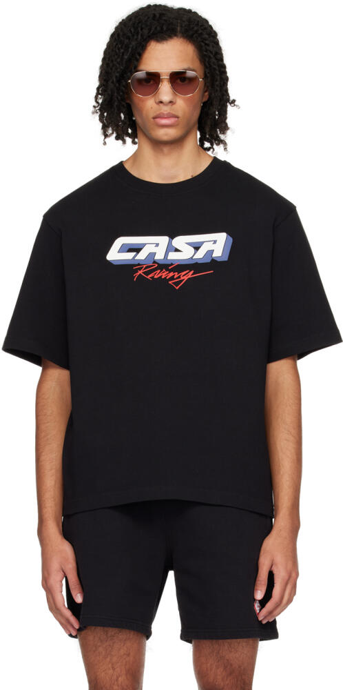 Casablanca SSENSE Exclusive Black T-Shirt Cover