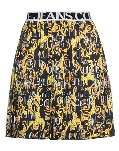 Versace Jeans Couture Woman Mini skirt Black Polyester Cover