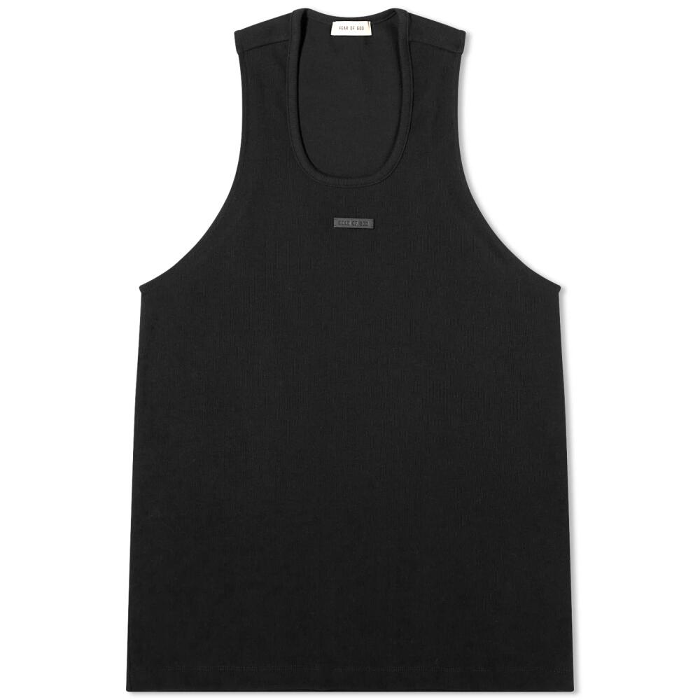 Fear of God Men's 8th Ribbed Tank in Black Cover