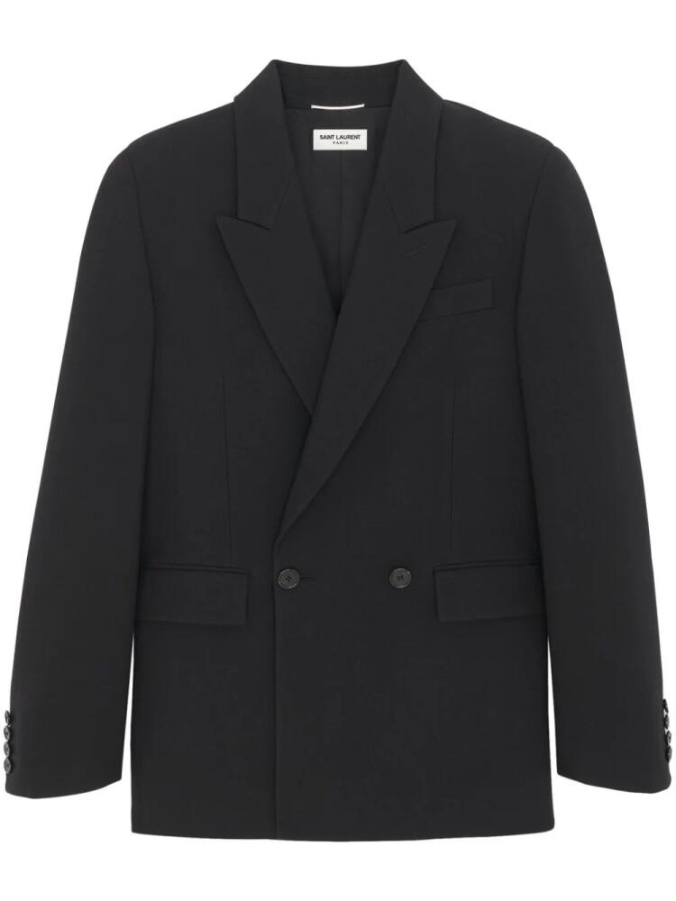 Saint Laurent wool blazer - Black Cover