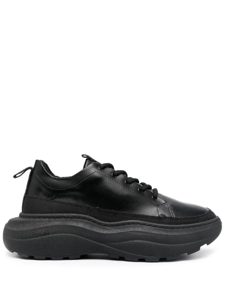 PHILEO low-top chunky sneakers - Black Cover