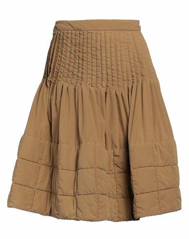 Lemaire Woman Midi skirt Ocher Cotton, Polyamide Cover