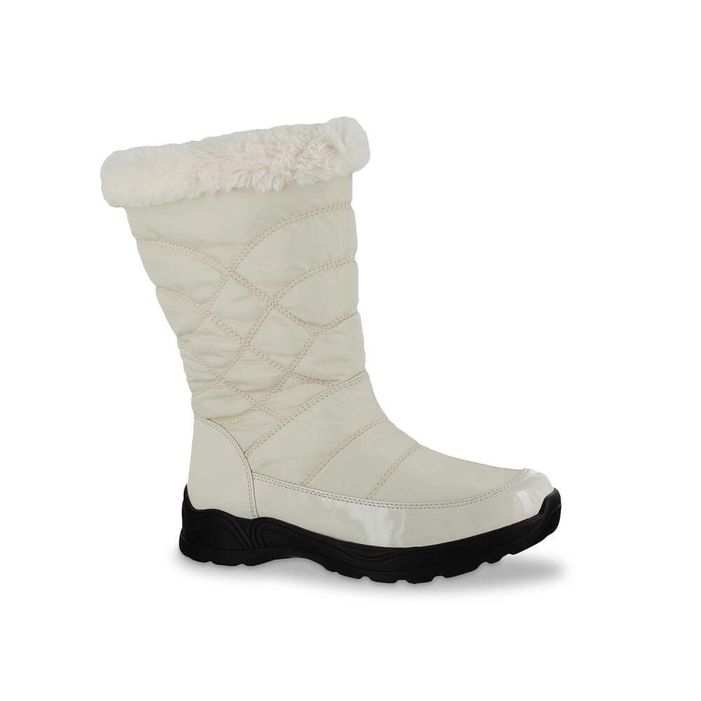 Easy Street Extra Wide Width Cuddle Easy Dry Boot | Women's | White Cover