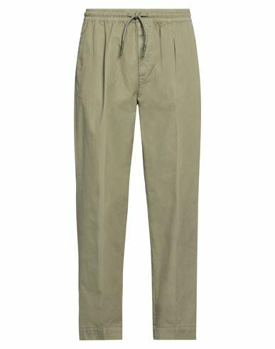 John Richmond Man Pants Military green Cotton Cover