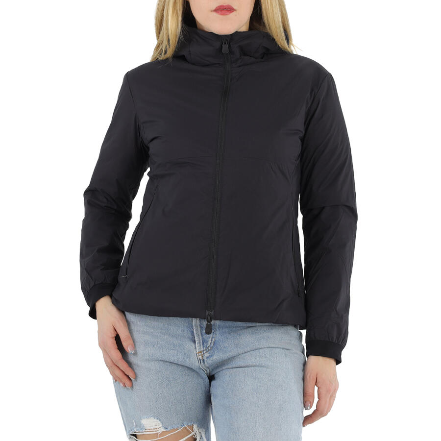 Save The Duck Ladies Black Amelia Windbreaker Jacket Cover