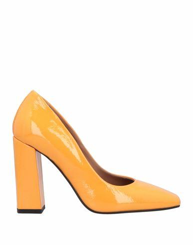 Islo Isabella Lorusso Woman Pumps Ocher Leather Cover