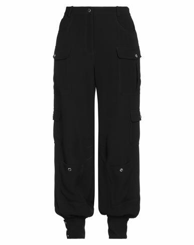 Rochas Woman Pants Black Silk Cover