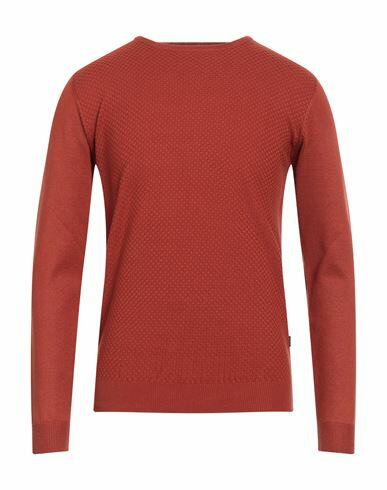 Dooa Man Sweater Rust Viscose, Nylon Cover