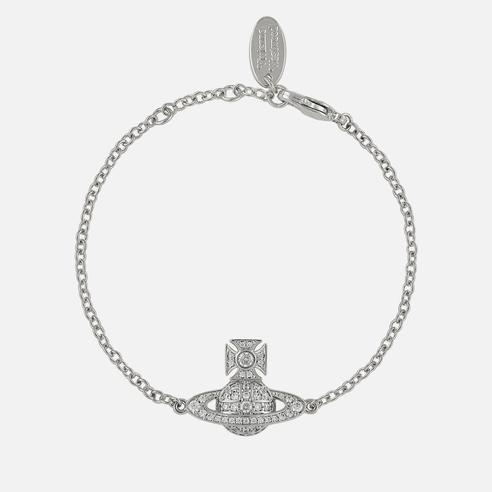 Vivienne Westwood Carmela Bas Relief Silver-Tone Bracelet Cover