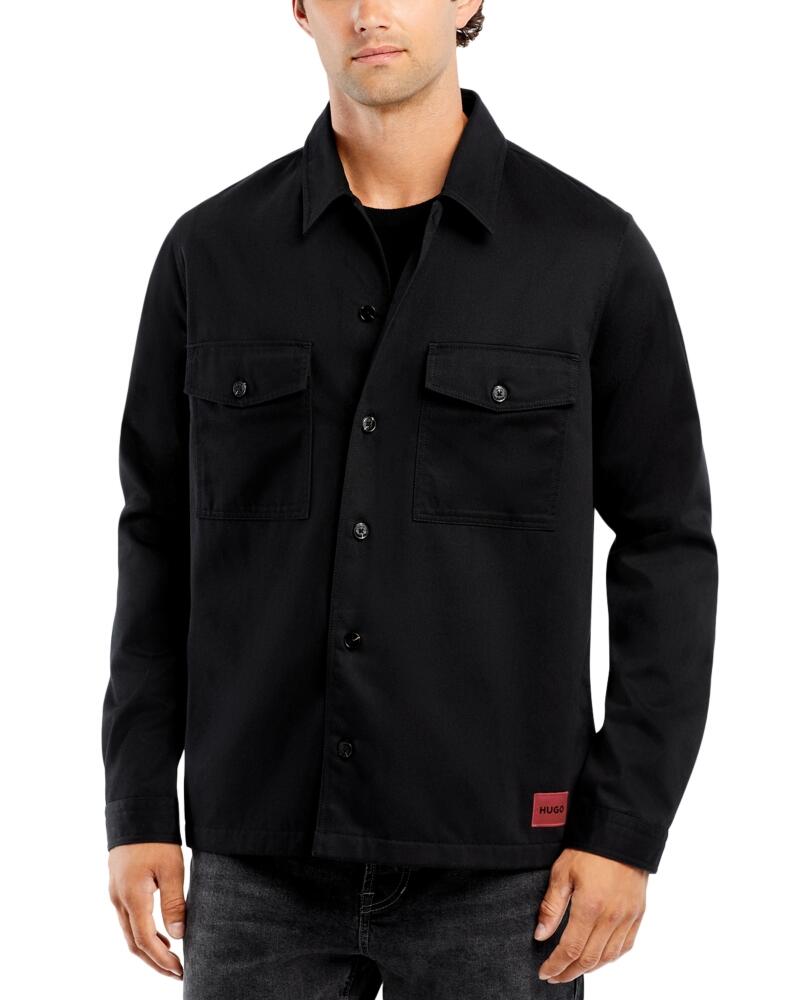 Hugo Enalu Oversized Fit Shirt Jacket Cover