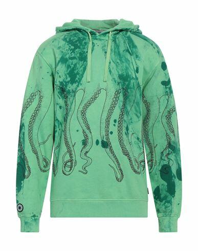 Octopus Man Sweatshirt Green Cotton Cover