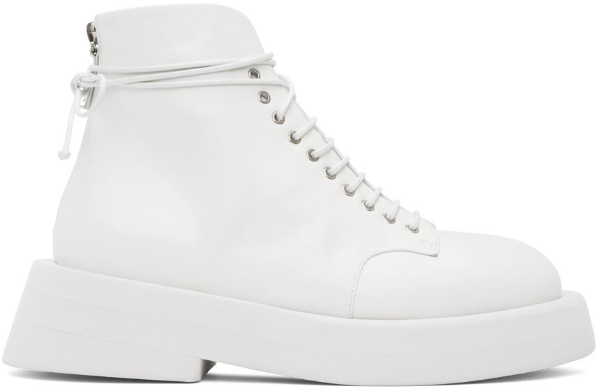 Marsèll White Gomme Gommellone Boots Cover