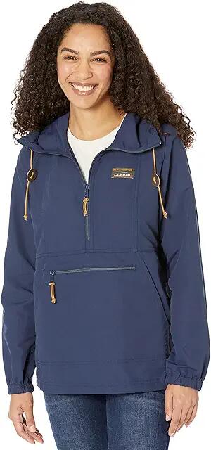 L.L.Bean Mountain Classic Anorak (Nautical Navy) Women's Clothing Cover