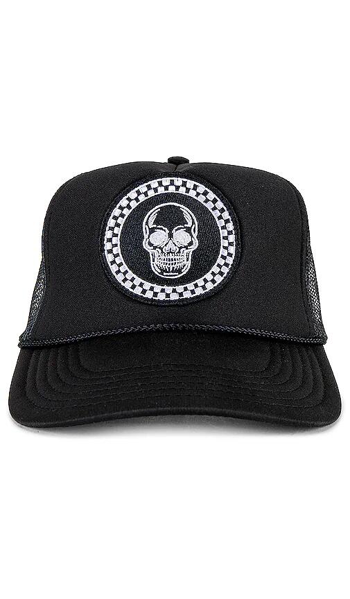 Friday Feelin x REVOLVE Skull Hat in Black Cover