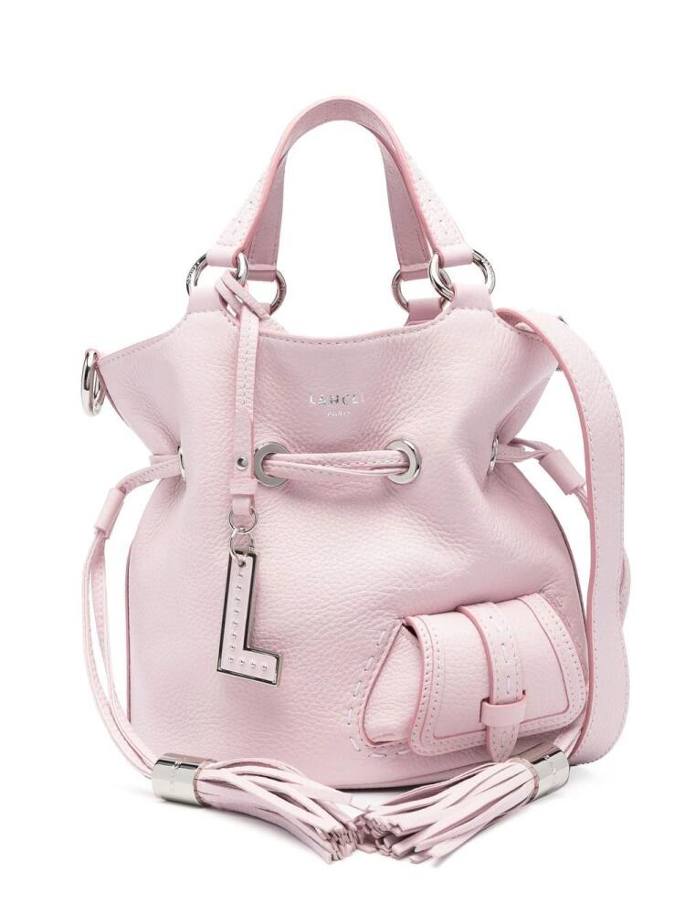 Lancel leather bucket bag - Pink Cover