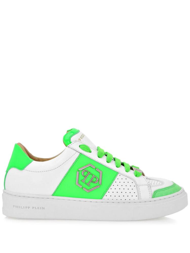 Philipp Plein PP Kicks low-top sneakers - White Cover