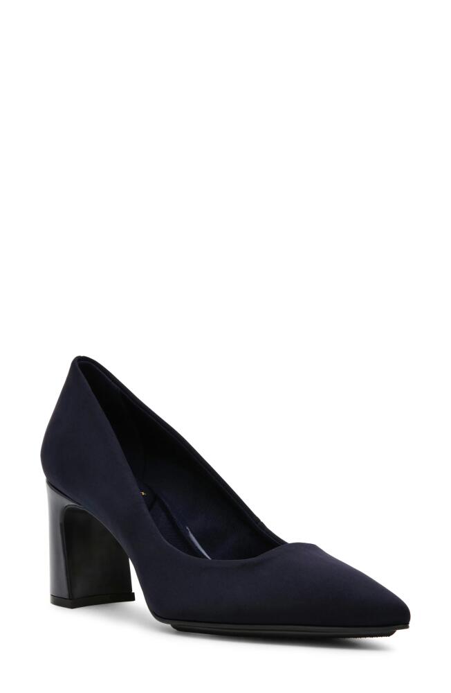 Anne Klein Bianca Pointed Toe Pump in Navy Cover