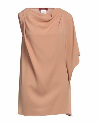 Max Mara Studio Woman Top Camel Triacetate, Polyester Cover