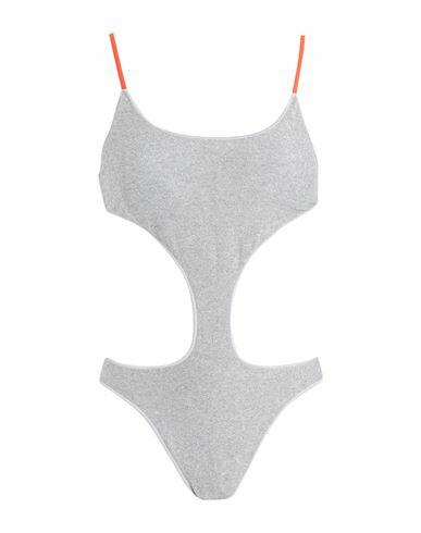 4giveness Woman One-piece swimsuit Light grey Viscose, Polyester, Polyamide, Elastane Cover