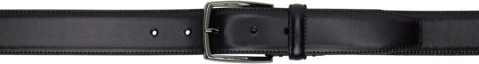 BOSS Black Vegetable-Tanned Leather Belt Cover