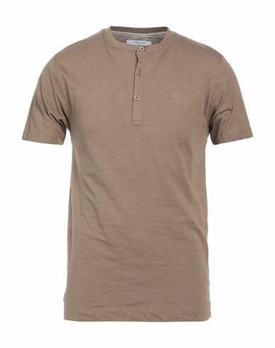 Hamaki-ho Man T-shirt Khaki Cotton Cover