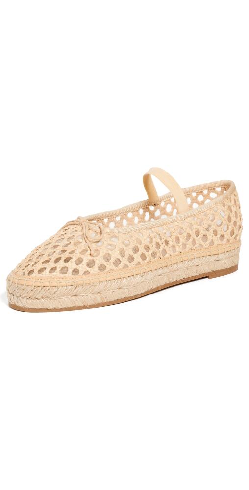 Loeffler Randall Kayla Soft Ballet Espadrilles Natural Cover