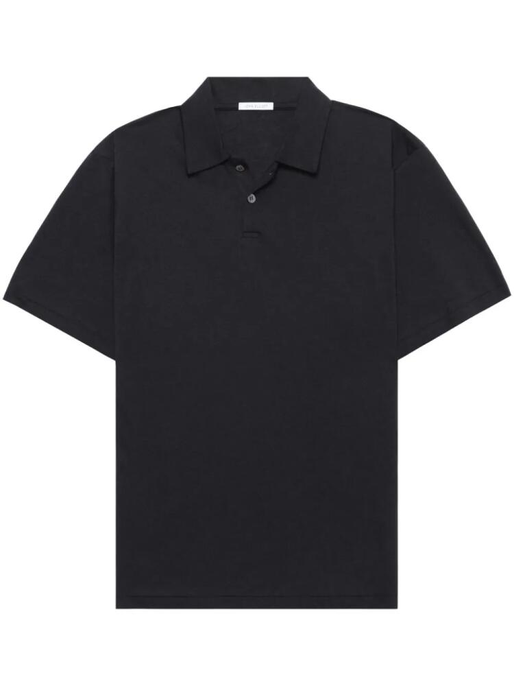 John Elliott cotton-cashmere polo shirt - Black Cover