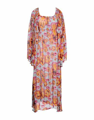 Amen Woman Maxi dress Sky blue Viscose Cover