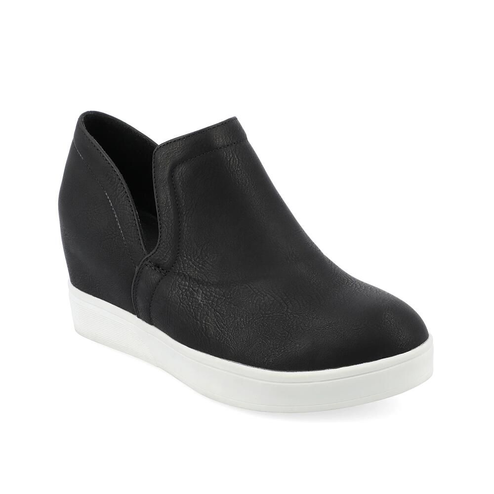 Journee Collection Cardi Wedge Sneaker | Women's | Black Cover