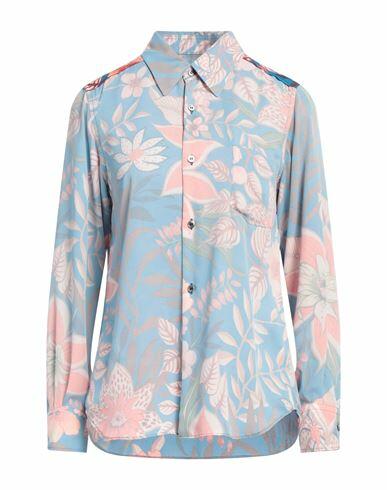 Comme Des Garçons Woman Shirt Azure Polyester Cover