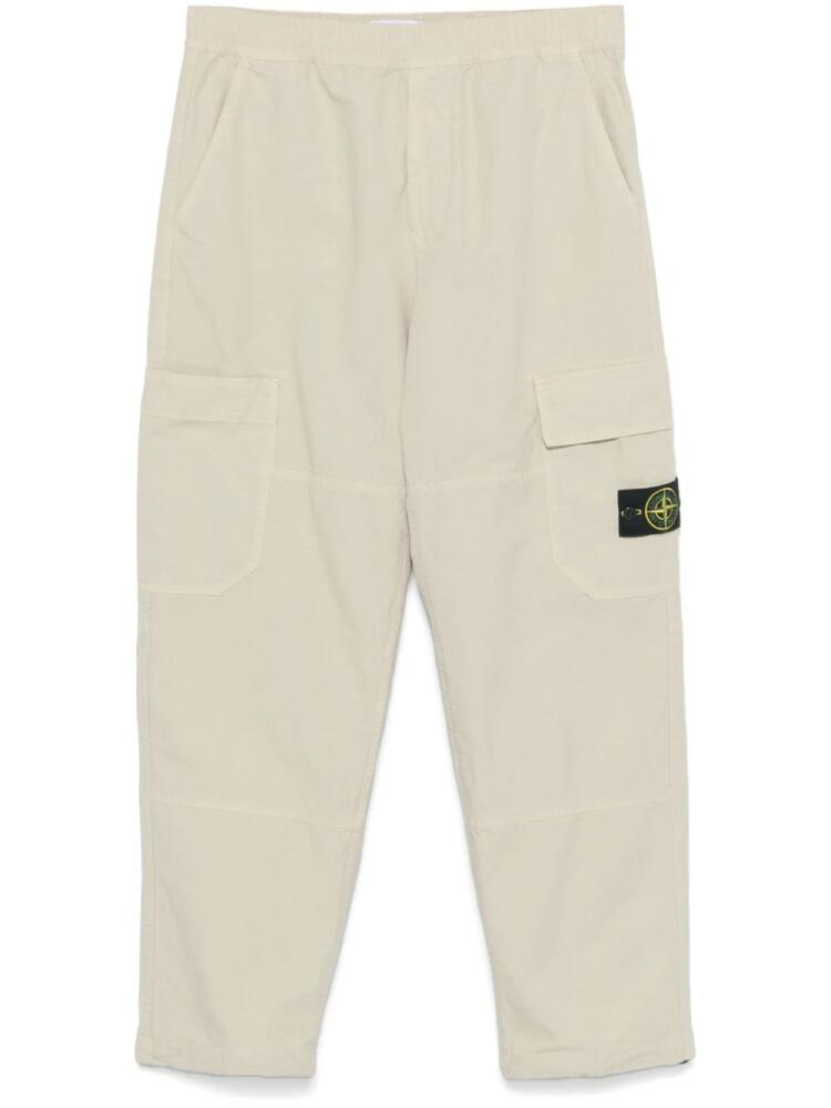 Stone Island cotton ripstop trousers - Neutrals Cover