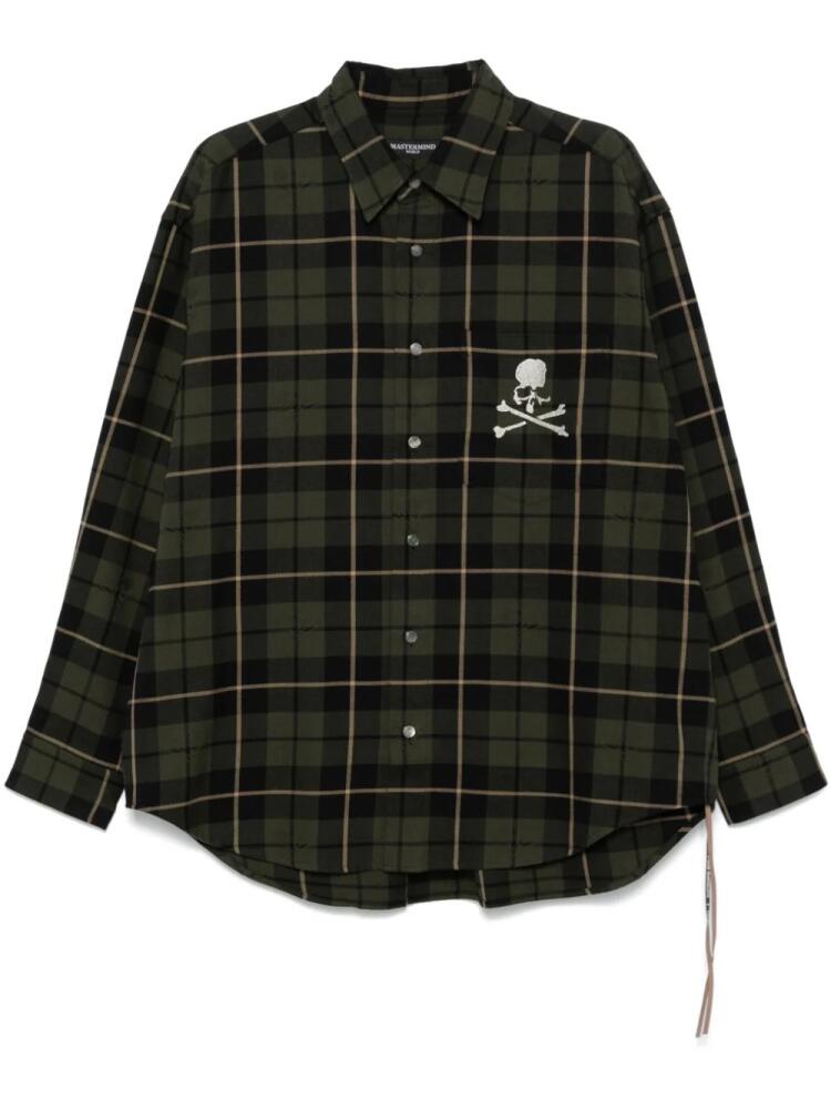 Mastermind World plaid shirt - Green Cover