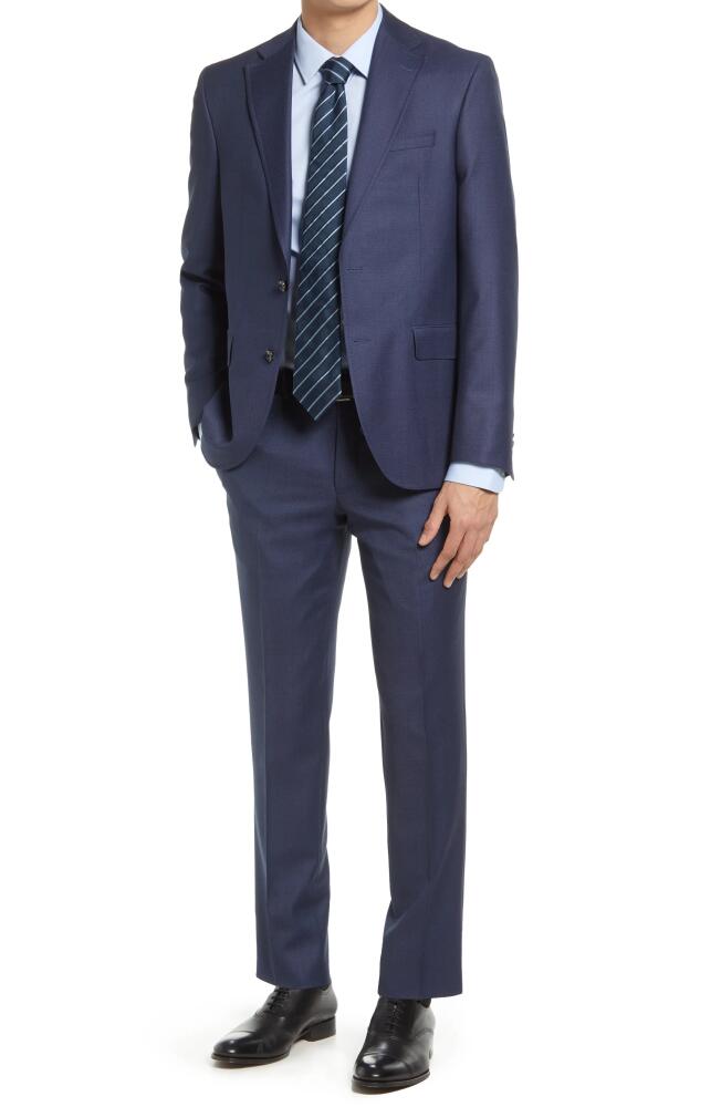 Ted Baker London Ralph Extra Slim Fit Solid Wool Suit in Navy Cover