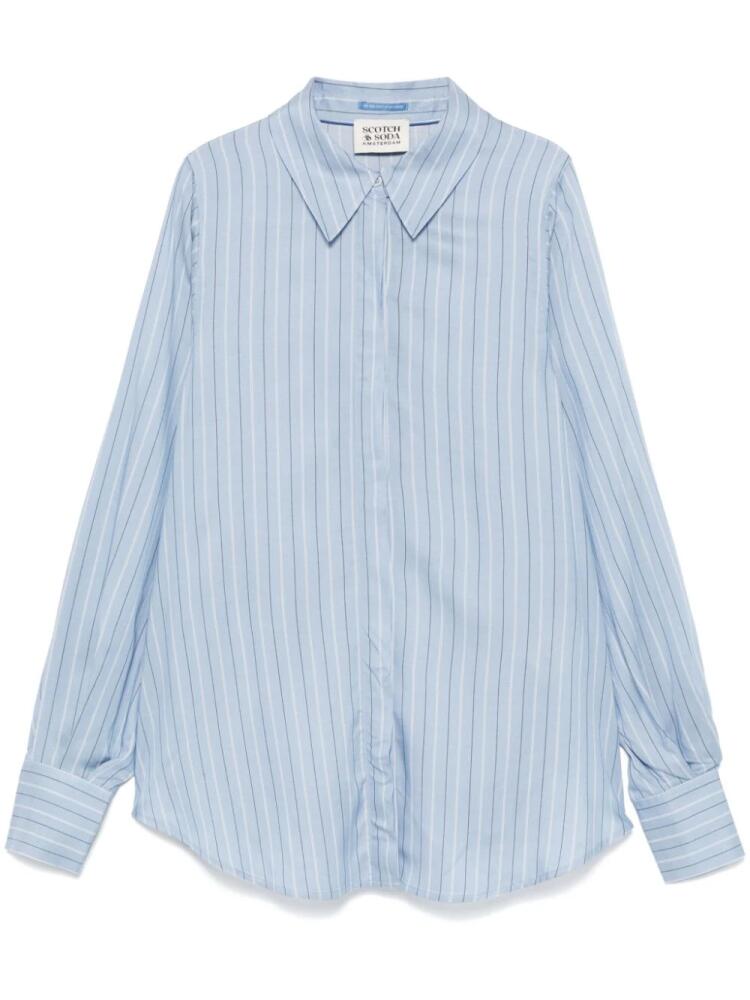 Scotch & Soda striped shirt - Blue Cover