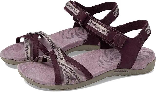 Merrell Terran 3 Cush Cross (Burgundy) Women's Sandals Cover