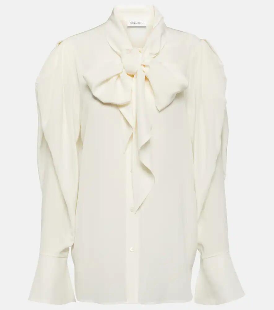 Nina Ricci Silk crêpe de chine blouse Cover