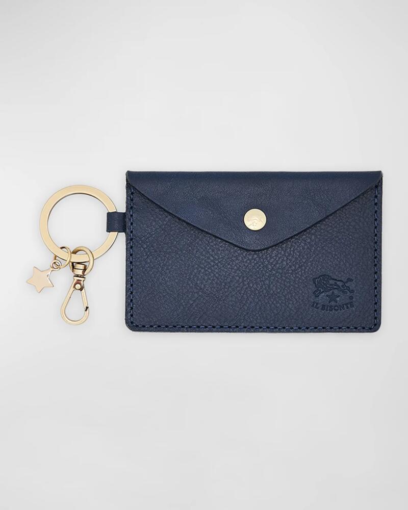 Il Bisonte Keyring Leather Card Holder Cover