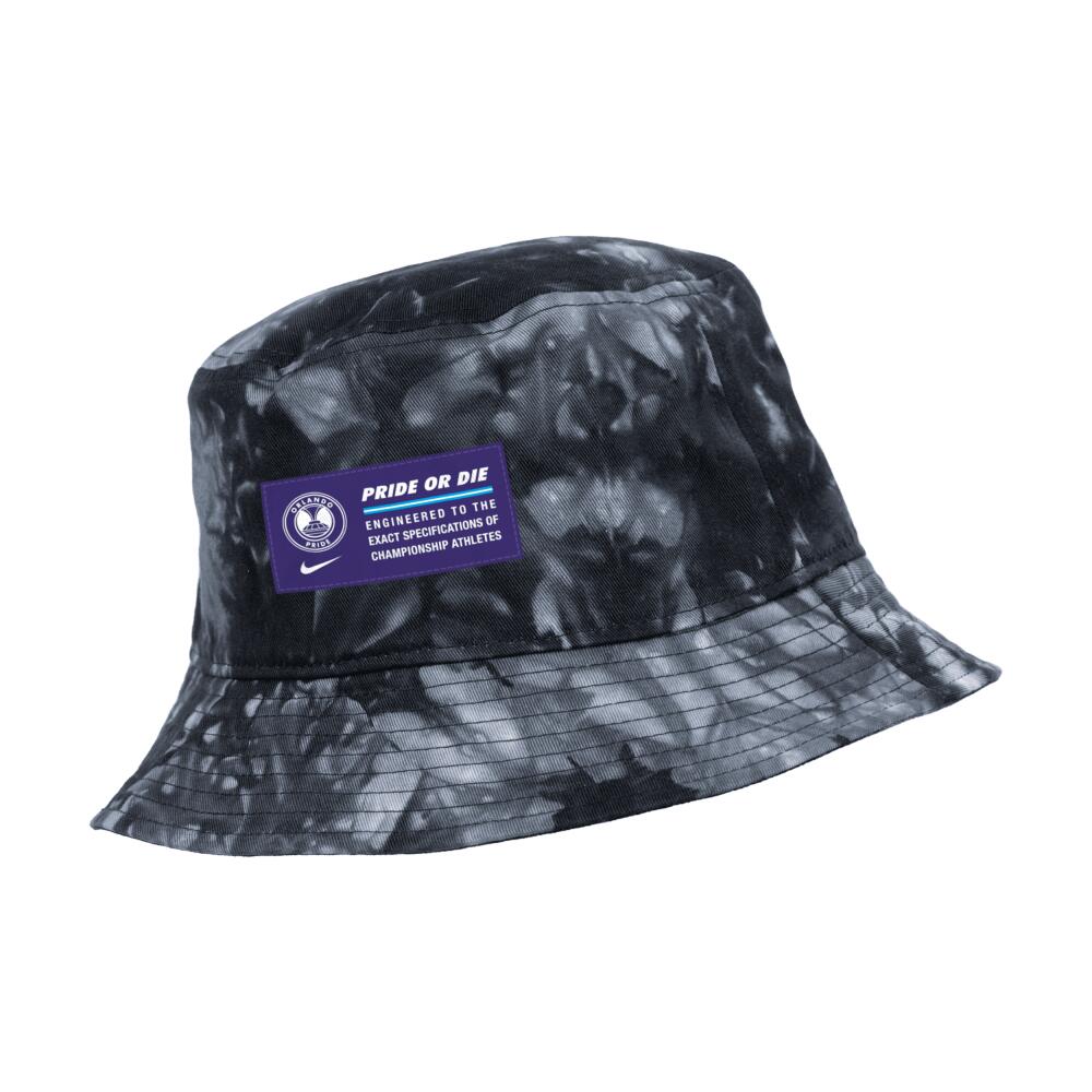 Orlando Pride Nike Unisex NWSL Tie-Dye Bucket Hat in Black Cover